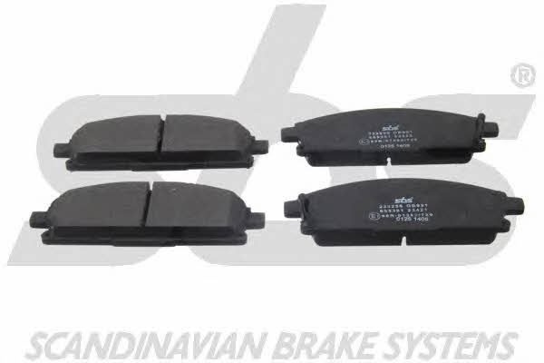 SBS 1501222256 Brake Pad Set, disc brake 1501222256