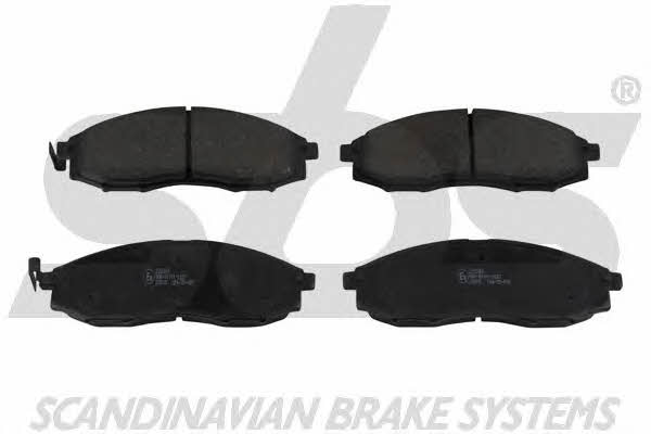 SBS 1501222260 Brake Pad Set, disc brake 1501222260