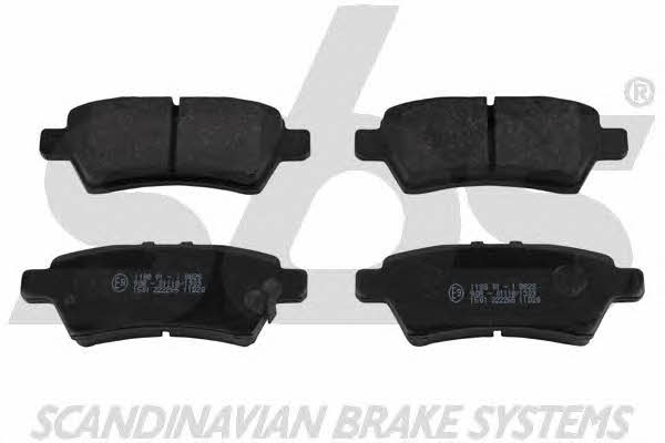 SBS 1501222265 Brake Pad Set, disc brake 1501222265