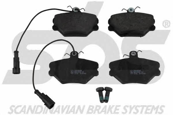 SBS 1501222325 Brake Pad Set, disc brake 1501222325