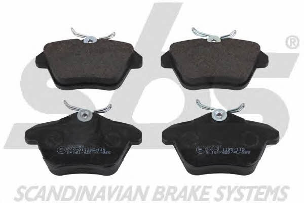 SBS 1501222351 Brake Pad Set, disc brake 1501222351
