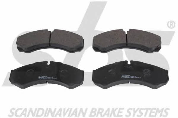 SBS 1501222358 Brake Pad Set, disc brake 1501222358