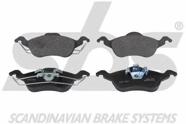 SBS 1501222551 Brake Pad Set, disc brake 1501222551