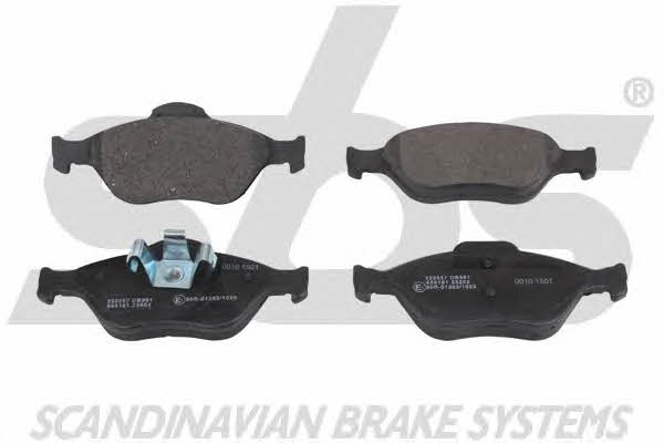 SBS 1501222557 Brake Pad Set, disc brake 1501222557