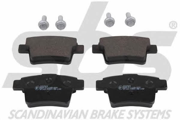 SBS 1501222563 Brake Pad Set, disc brake 1501222563