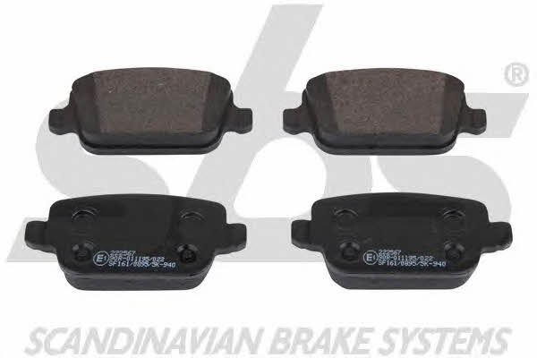 SBS 1501222567 Brake Pad Set, disc brake 1501222567