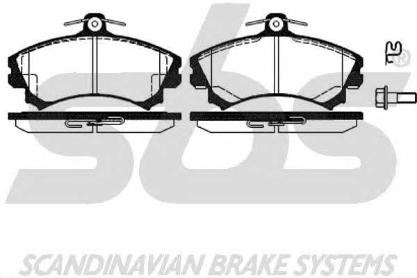 SBS 1501223032 Brake Pad Set, disc brake 1501223032