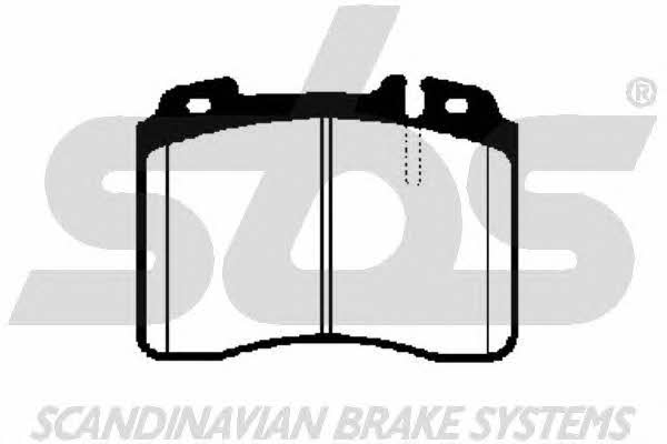 SBS 1501223319 Brake Pad Set, disc brake 1501223319