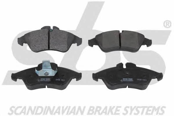 SBS 1501223327 Brake Pad Set, disc brake 1501223327