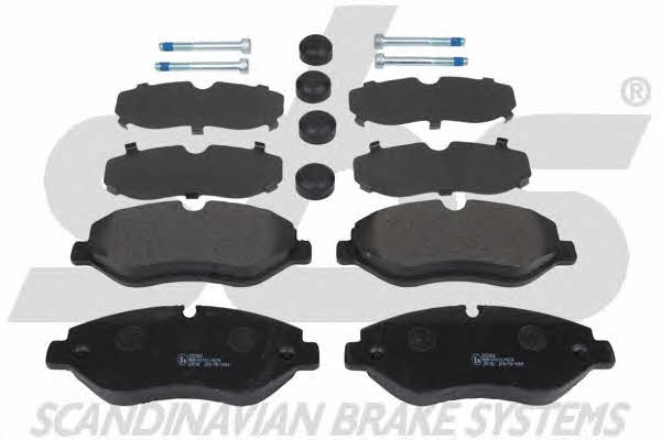 SBS 1501223362 Brake Pad Set, disc brake 1501223362