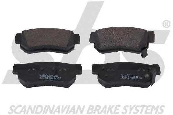 SBS 1501223411 Brake Pad Set, disc brake 1501223411