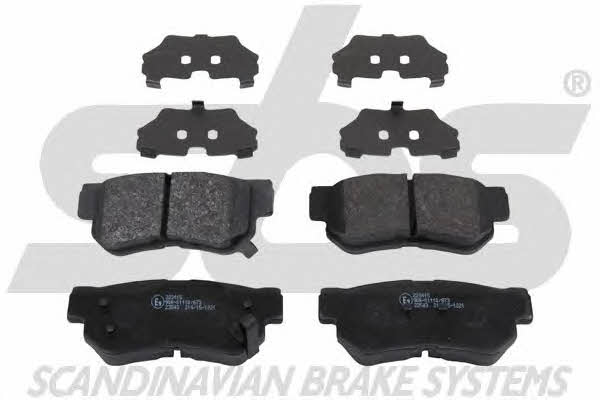 SBS 1501223415 Brake Pad Set, disc brake 1501223415