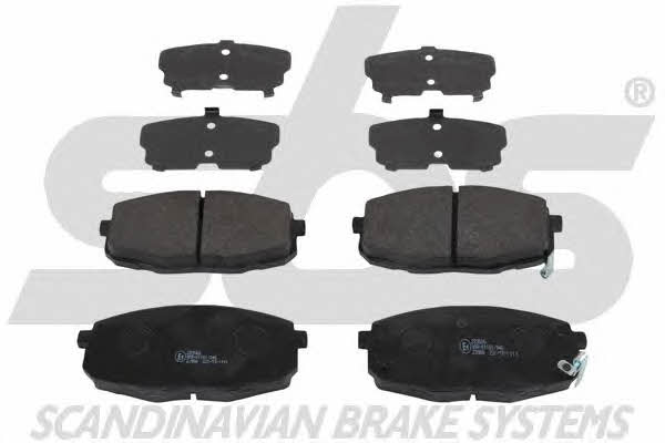SBS 1501223506 Brake Pad Set, disc brake 1501223506