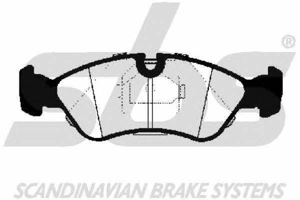 SBS 1501223607 Brake Pad Set, disc brake 1501223607