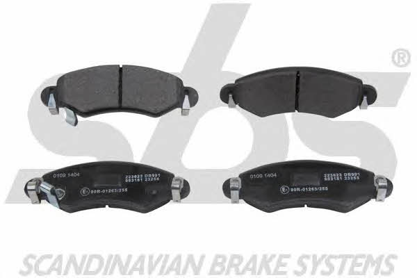 SBS 1501223623 Brake Pad Set, disc brake 1501223623