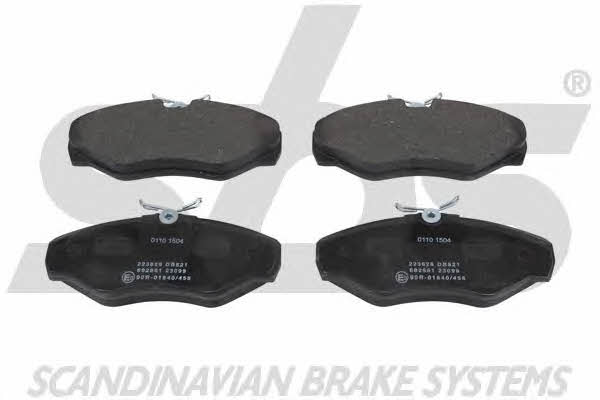 SBS 1501223626 Brake Pad Set, disc brake 1501223626
