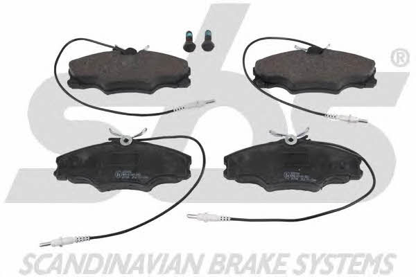 SBS 1501223729 Brake Pad Set, disc brake 1501223729