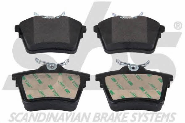 SBS 1501223745 Brake Pad Set, disc brake 1501223745