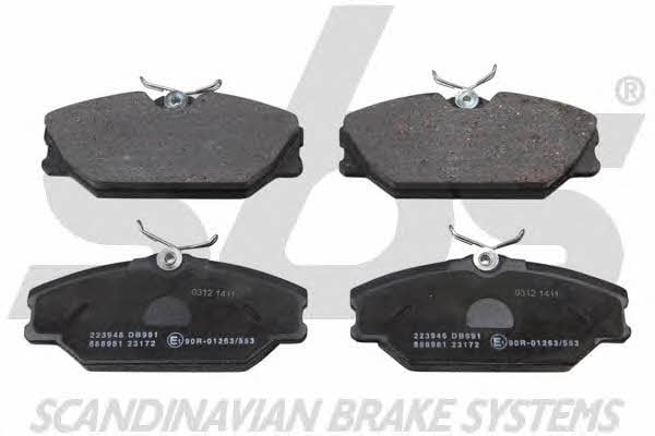 SBS 1501223946 Brake Pad Set, disc brake 1501223946