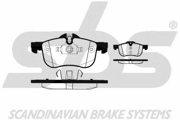 SBS 1501224019 Brake Pad Set, disc brake 1501224019