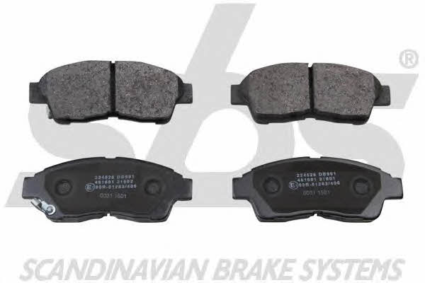 SBS 1501224528 Brake Pad Set, disc brake 1501224528