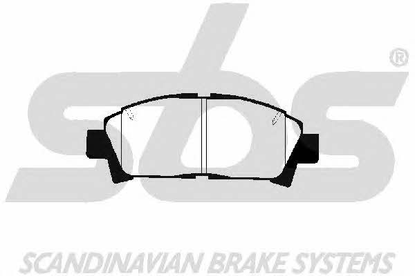 SBS 1501224530 Brake Pad Set, disc brake 1501224530