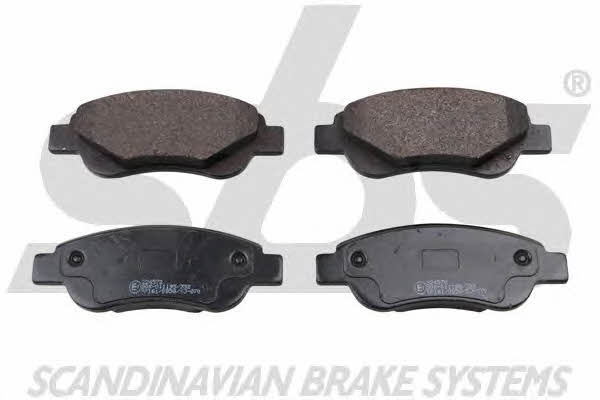 SBS 1501224572 Brake Pad Set, disc brake 1501224572