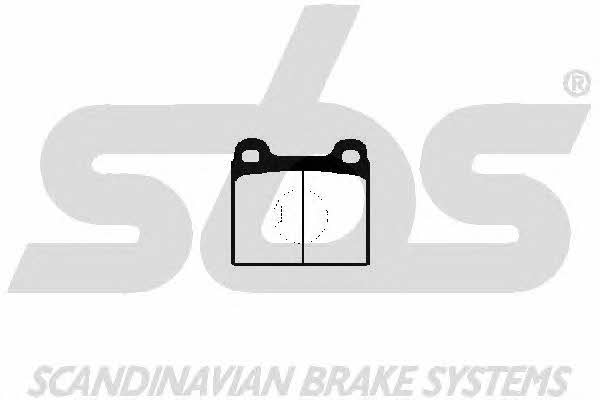 SBS 1501224704 Brake Pad Set, disc brake 1501224704