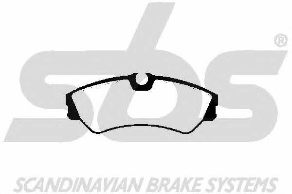 SBS 1501224728 Brake Pad Set, disc brake 1501224728