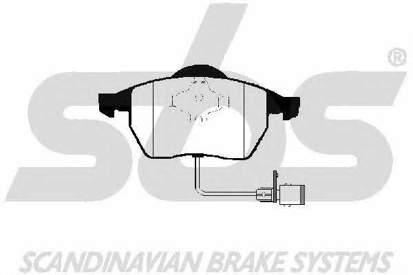 SBS 1501224729 Brake Pad Set, disc brake 1501224729