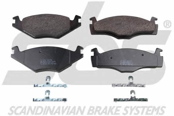 SBS 1501224735 Brake Pad Set, disc brake 1501224735