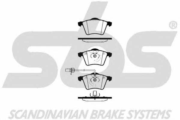 SBS 1501224769 Brake Pad Set, disc brake 1501224769