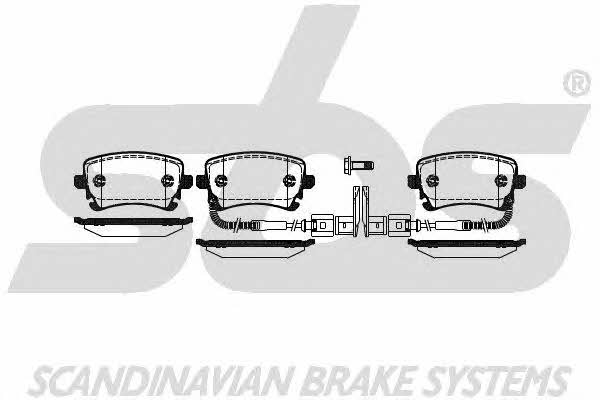 SBS 1501224786 Brake Pad Set, disc brake 1501224786