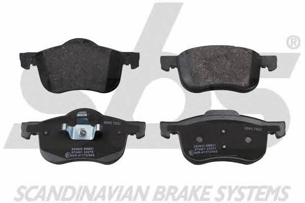 SBS 1501224820 Brake Pad Set, disc brake 1501224820