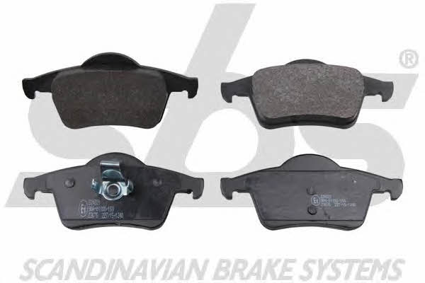 SBS 1501224821 Brake Pad Set, disc brake 1501224821