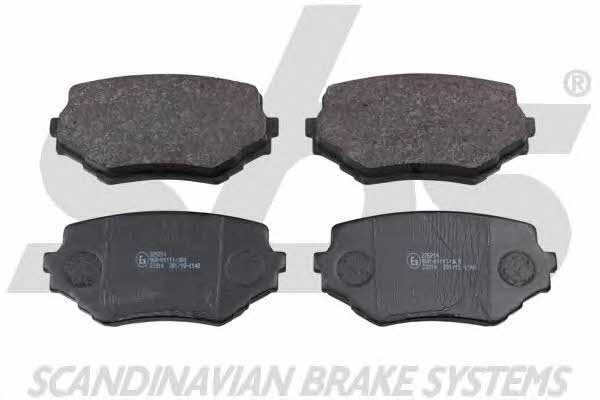 SBS 1501225214 Brake Pad Set, disc brake 1501225214
