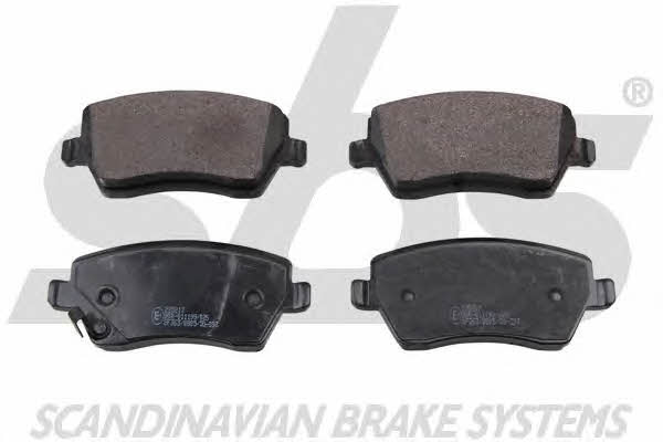 SBS 1501225217 Brake Pad Set, disc brake 1501225217