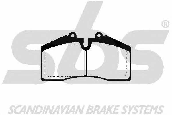 SBS 1501225602 Brake Pad Set, disc brake 1501225602