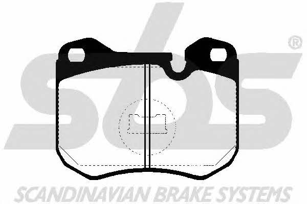 SBS 1501225603 Brake Pad Set, disc brake 1501225603