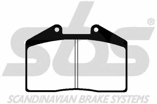 SBS 1501225605 Brake Pad Set, disc brake 1501225605