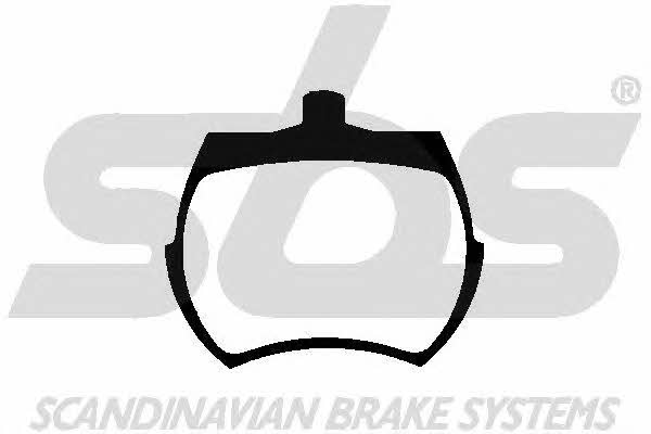 SBS 1501229900 Brake Pad Set, disc brake 1501229900