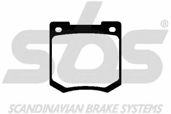 SBS 1501229901 Brake Pad Set, disc brake 1501229901