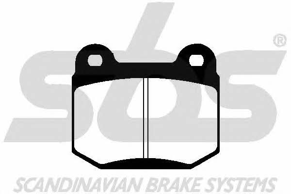 SBS 1501229903 Brake Pad Set, disc brake 1501229903