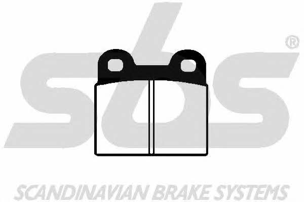 SBS 1501229905 Brake Pad Set, disc brake 1501229905