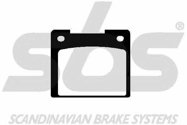 SBS 1501229911 Brake Pad Set, disc brake 1501229911
