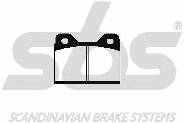 SBS 1501229919 Brake Pad Set, disc brake 1501229919