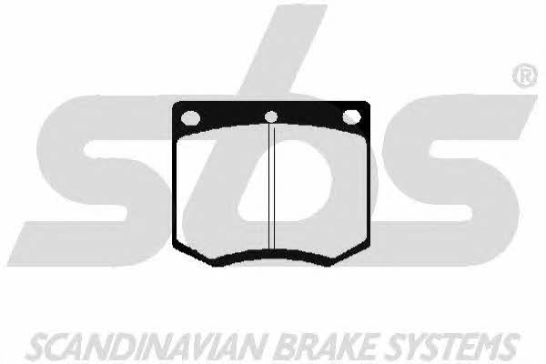 SBS 1501229923 Brake Pad Set, disc brake 1501229923