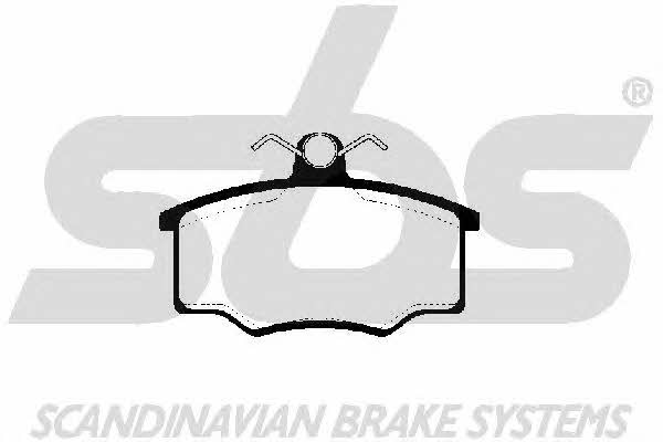 SBS 1501229927 Brake Pad Set, disc brake 1501229927