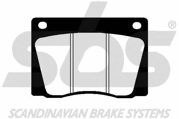 SBS 1501229933 Brake Pad Set, disc brake 1501229933