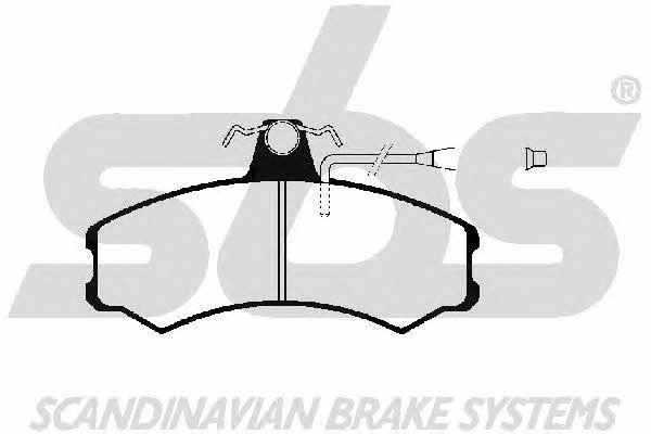 SBS 1501229940 Brake Pad Set, disc brake 1501229940